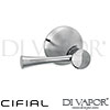 Cifial 32217BS.L 32217BS.R Brookhaven Lever 3 4 Inch Wall Stop Valve Spare Parts